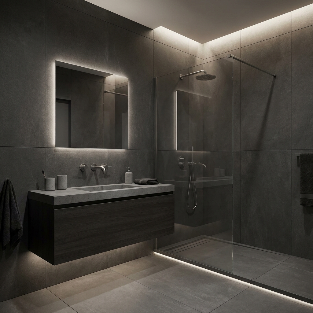 Modern Minimalist Bathroom